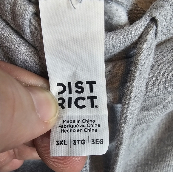 Starbucks gray hooded sweatshirt size 3X - Picture 4 of 4